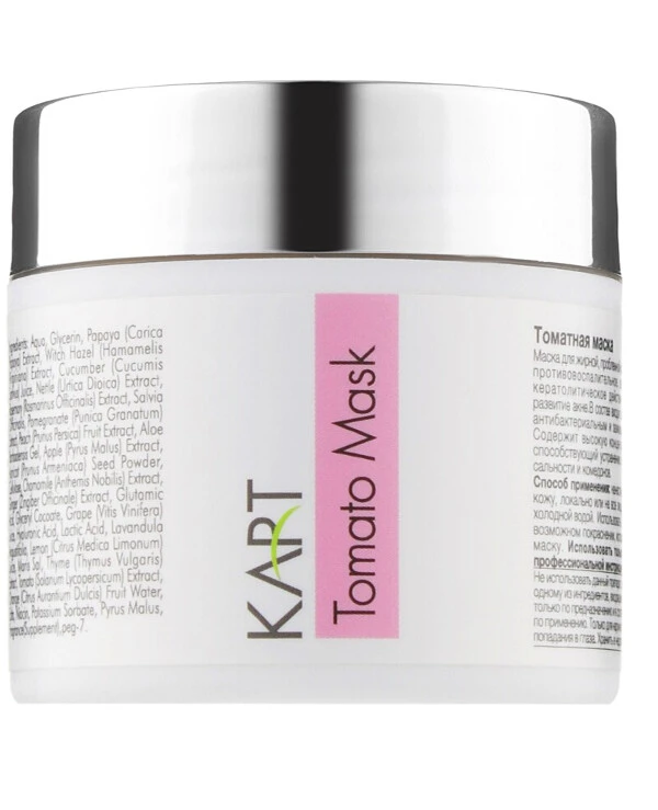 Kart - Томатная маска Natural Medicare Tomato Mask 30 мл