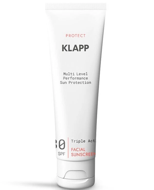 Klapp - Солнцезащитный крем Sun Protection Triple Action Facial Sunscreen Spf 30 50 мл