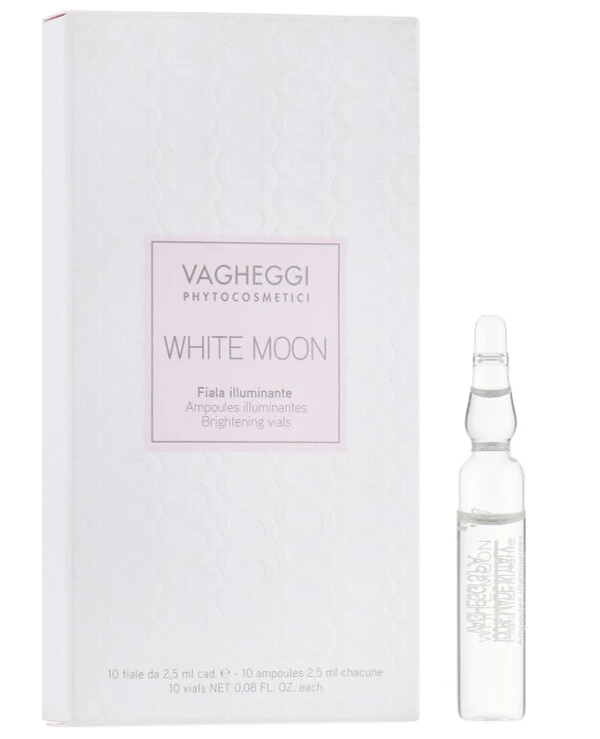 Vagheggi - Осветляющий концентрат в ампулах White Moon Brightening Vials 