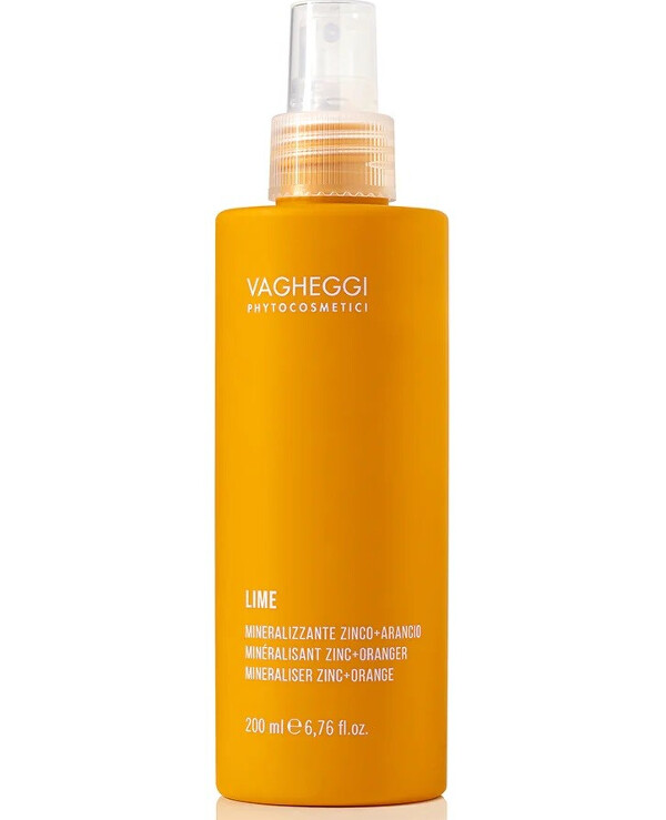 Vagheggi - Body mineralizer Zinc and orange Lime Vitamin C Line Zinc + Orange Mineraliser 200ml