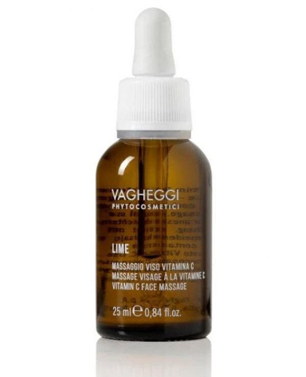 Vagheggi - Массажное масло для лица с витамином С Lime Vitamin C Face Massage Oil 25 мл