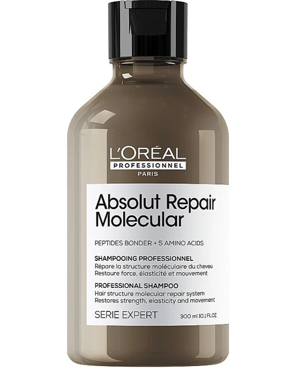 L'oreal Professionnel - Шампунь для молекулярного восстановления структуры поврежденных волос Absolut Repair Molecular Shampoo 300 мл