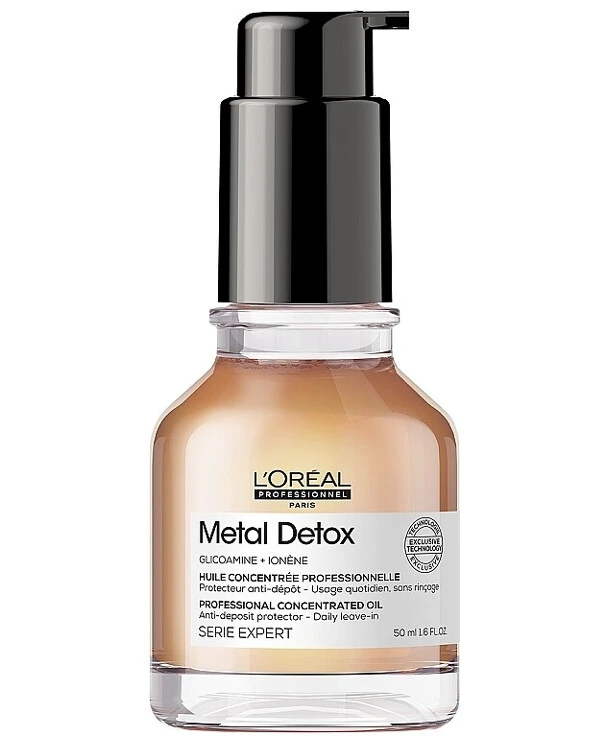 L'oreal Professionnel - Oil to reduce breakage and prevent unwanted discoloration Metal Detox Oil 50ml