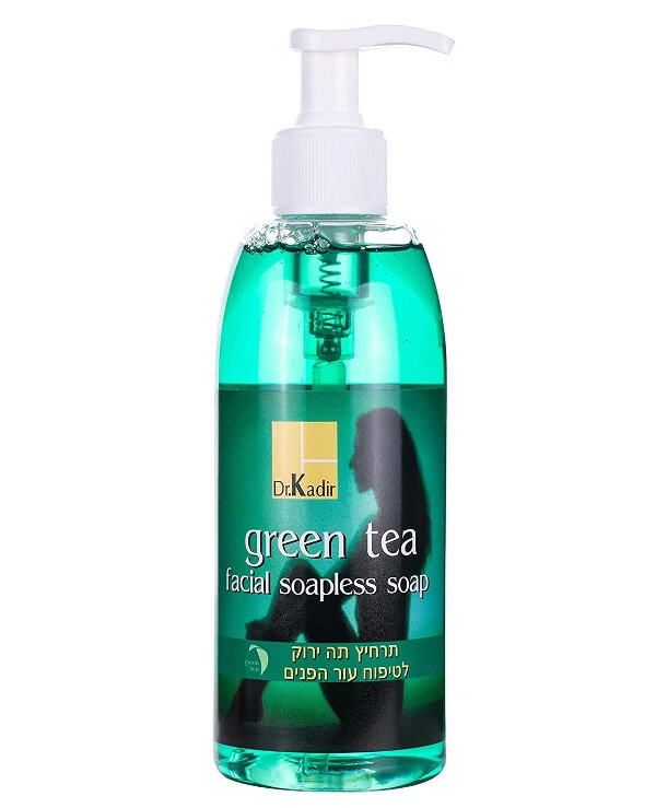 Dr. Kadir - Гель для очищения кожи лица и шеи Green Tea Soapless Soap 330 мл