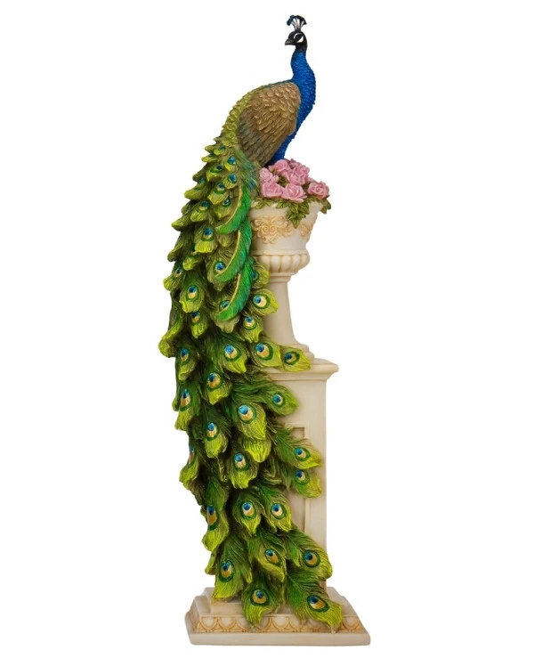 Veronese - Figurine Peacock (34 cm) 78180AA  colorful