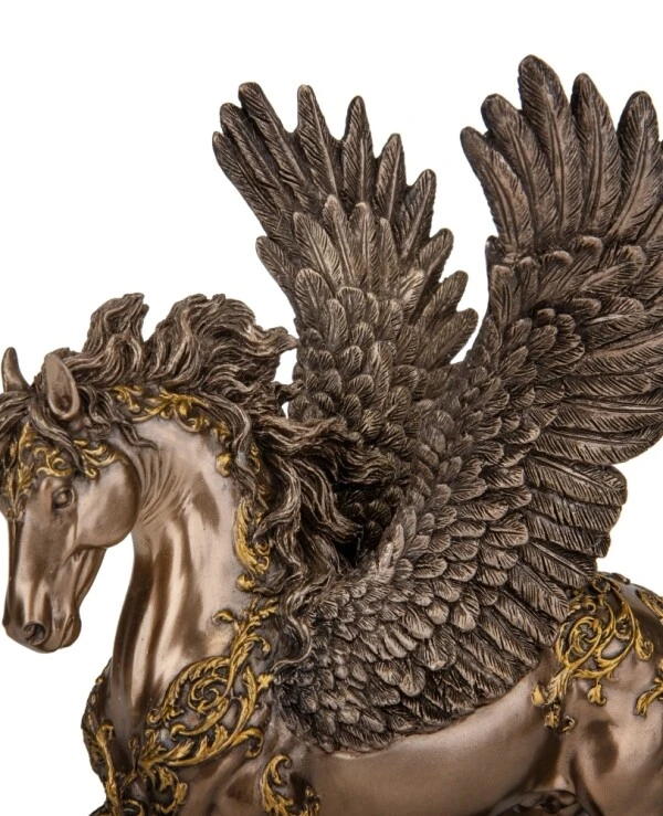 Veronese - Статуетка Пегас (26 см) 78159A4  Бронзовий back