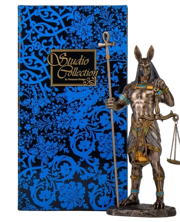 Veronese Статуетка Анубіс - бог потойбіччя (27 см) 78129A4 | 2