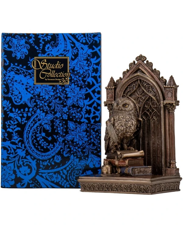Veronese - Figurine Wise Owl (24 cm) 78073A4  Bronze back