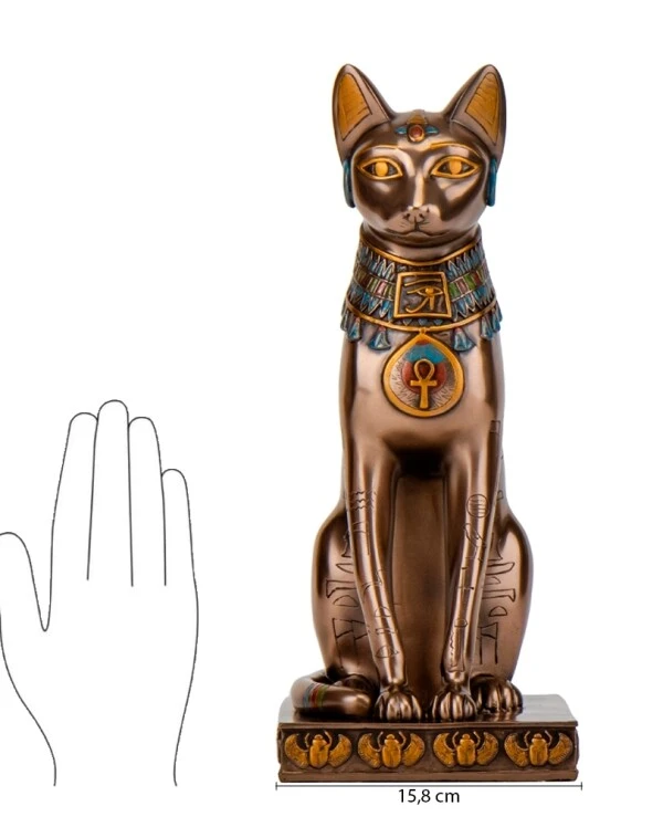 Veronese Figurine Egyptian cat (30.5 cm) 73559A4 | Figurine Egyptian cat (30.5 cm)_8