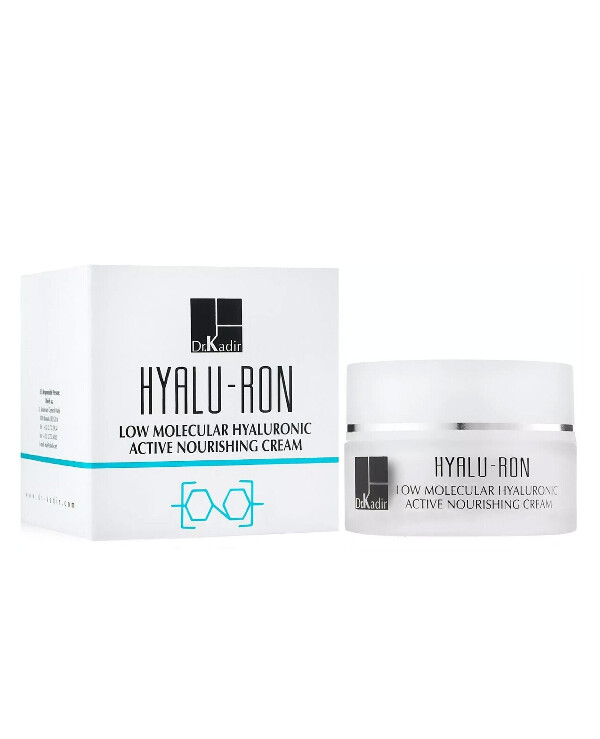 Dr. Kadir - Nourishing active cream with low molecular weight hyaluronic acid Hyalu-Ron Low Molecular Hyaluronic nourishing Cream 50ml