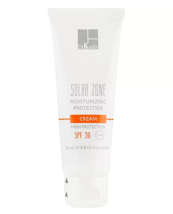 Dr. Kadir - Солнцезащитный увлажняющий крем SPF 30 Solar Zone moisturizing protective cream SPF 30+ 75 мл