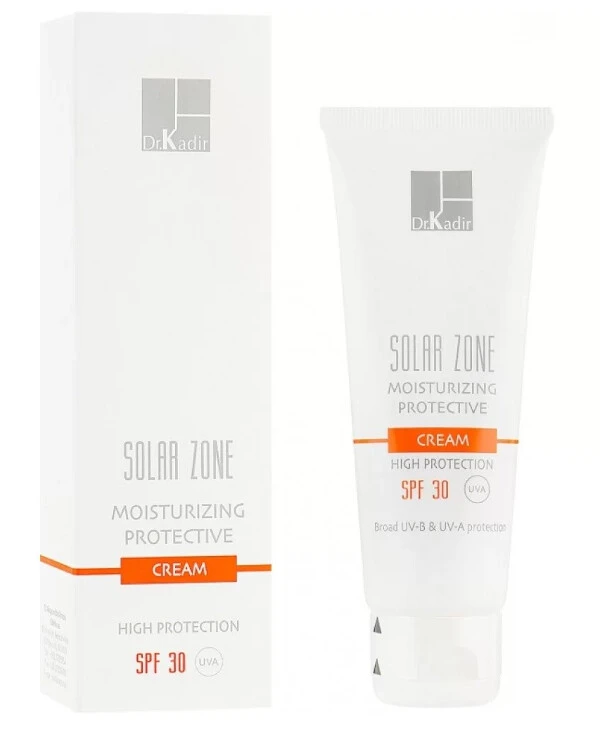Dr. Kadir - Солнцезащитный увлажняющий крем SPF 30 Solar Zone moisturizing protective cream SPF 30+ 75 мл back