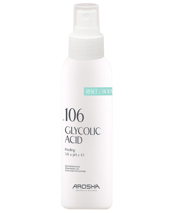 Arosha - Glycolic peeling spray 106 Glycolic Acid 120ml