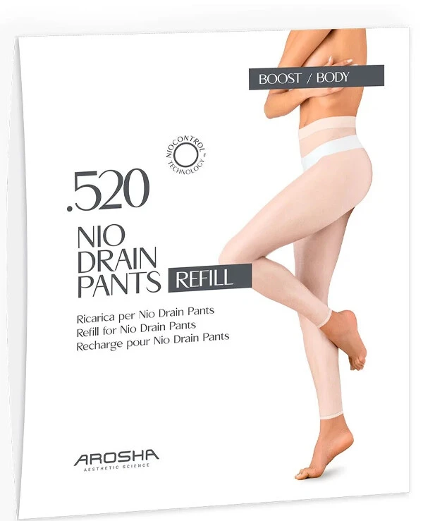 Arosha - Активатор с дренажным эффектом для леггинсов Нио Дрейн 520 Nio Drain Pants Refill Activator 120 мл