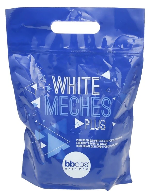 BBcos - Осветляющая пудра аммиачная White Meches Plus Bleaching Powder 1 кг