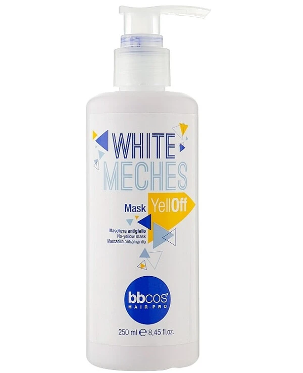 BBcos - Маска для осветленных волос White Meches Yell-Off Mask 250 мл
