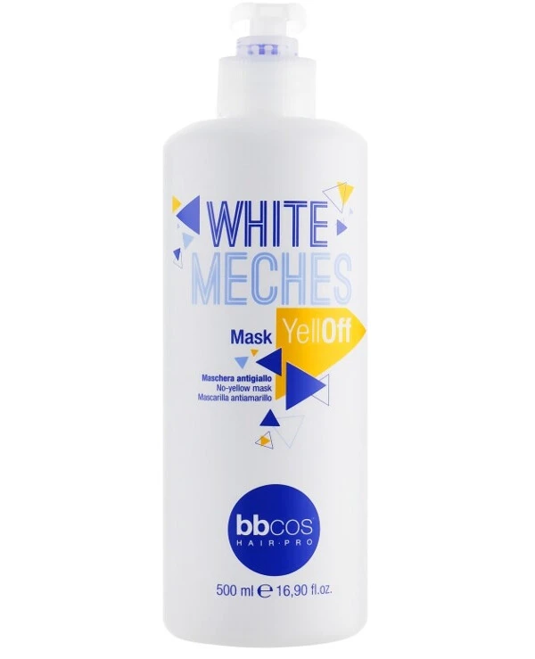 BBcos Маска для осветленных волос | White Meches Yell-Off Mask фото, цена, купить