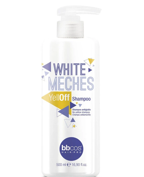 BBcos Шампунь для обесцвеченых волос | White Meches Yell-Off Shampoo фото, цена, купить