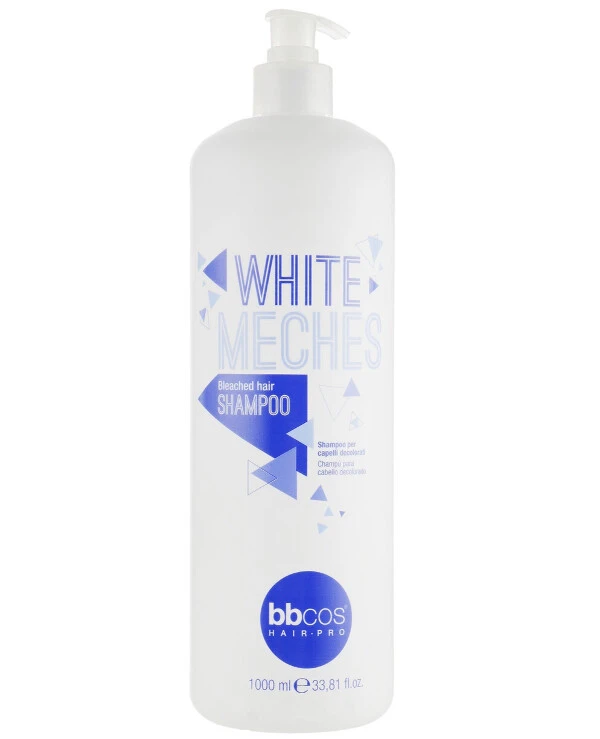 BBcos - Шампунь для обесцвеченых волос White Meches Highlighted Hair Shampoo 1000 мл