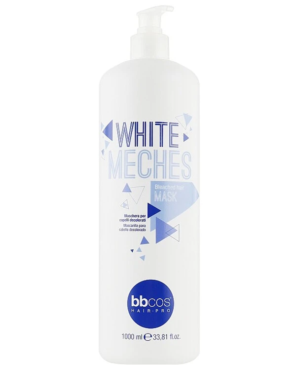 BBcos - Бальзам для обесцвеченных волос White Meches Highlighted Hair Mask 1000 мл