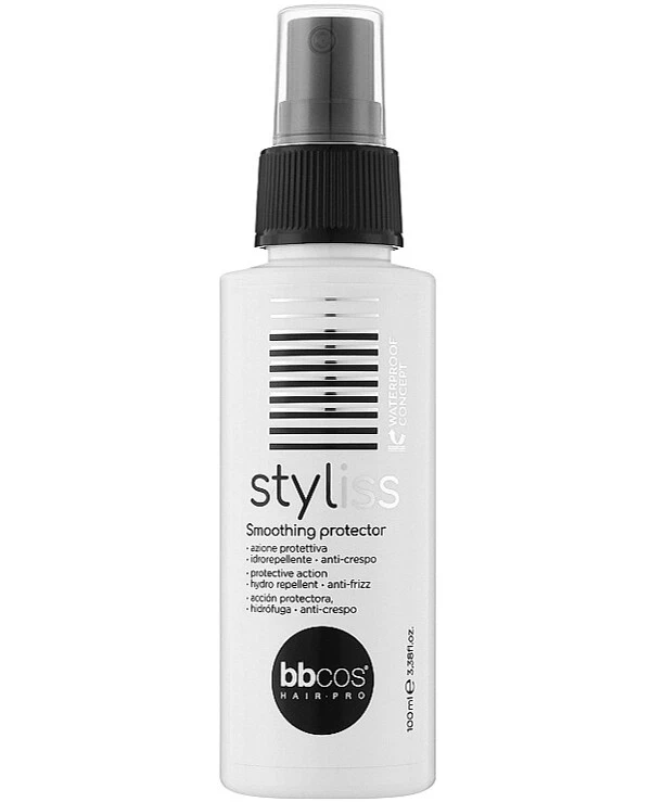BBcos - Термозащитный спрей для выравнивания волос Styliss Smoothing Protector 100 мл