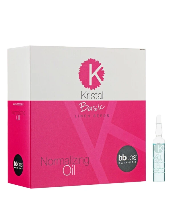 BBcos - Масло для поврежденных волос Kristal Basic Normalizing Oil 10 мл х 12 шт