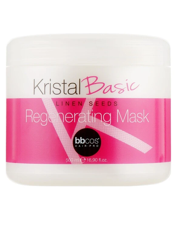 BBcos - Маска регенерирующая для волос Kristal Basic Linen Seeds Regenerating Mask 