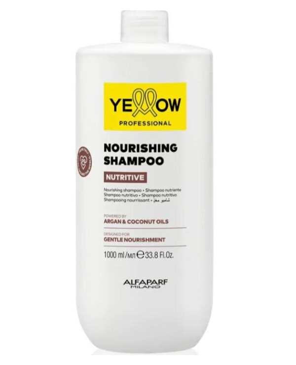 Yellow - Nourishing hair shampoo Argan and Coconut Nourishing Shampoo 1000ml