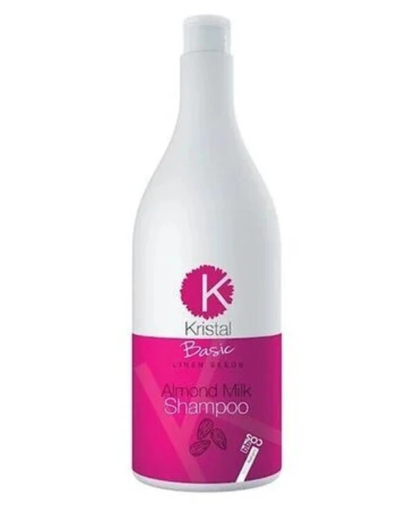 BBcos Шампунь с миндальным молочком для волос | Kristal Basic Linen Seeds Almond Milk Shampoo фото, цена, купить