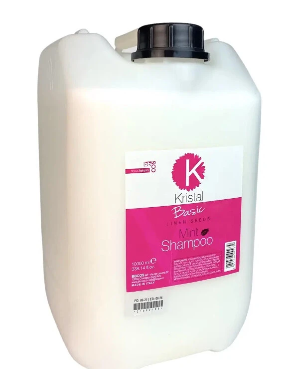 BBcos Шампунь с миндальным молочком для волос | Kristal Basic Linen Seeds Almond Milk Shampoo фото, цена, купить