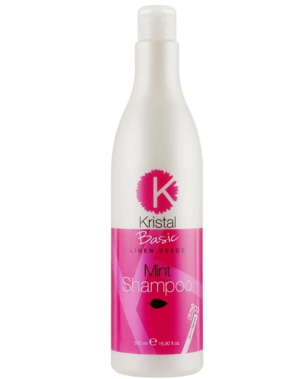 BBcos - Мятный шампунь для волос Kristal Basic Mint Shampoo 500 мл