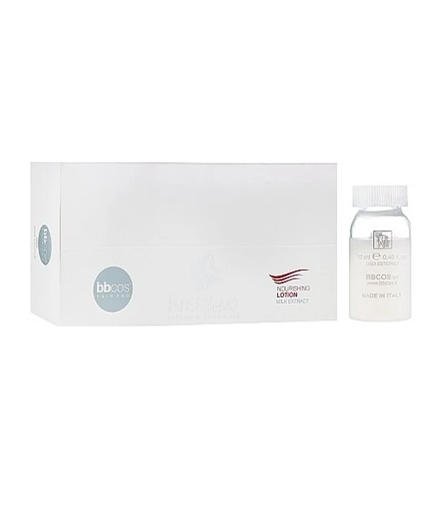 BBcos - Питательный лосьон для волос в ампулах Kristal Evo Nourishing Lotion Milk Extract 12 мл х 12 шт