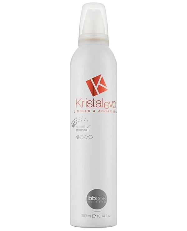 BBcos - Мусс для волос питательный Kristal Evo Nutritive Hair Mousse 300 мл