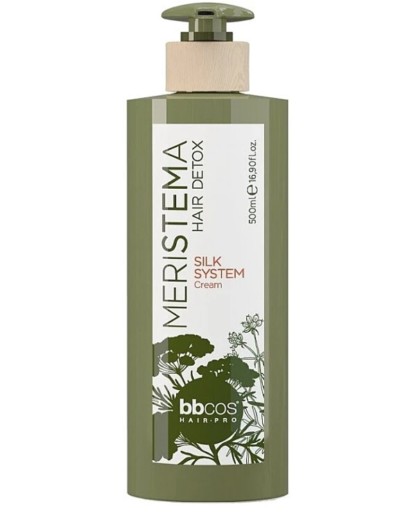 BBcos - Шёлковый крем для волос на основе стволовых клеток Meristema Hd Silk System Cream 500 мл