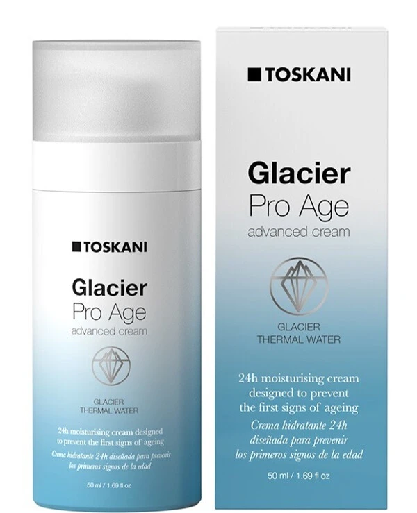 Toskani Cosmetics - Крем для лица против первых признаков старения Glacier Pro Age Advanced Cream 50 мл