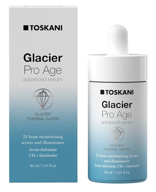 Toskani Cosmetics - Сыворотка от первых признаков старения Glacier Pro Age Advanced Serum 30 мл