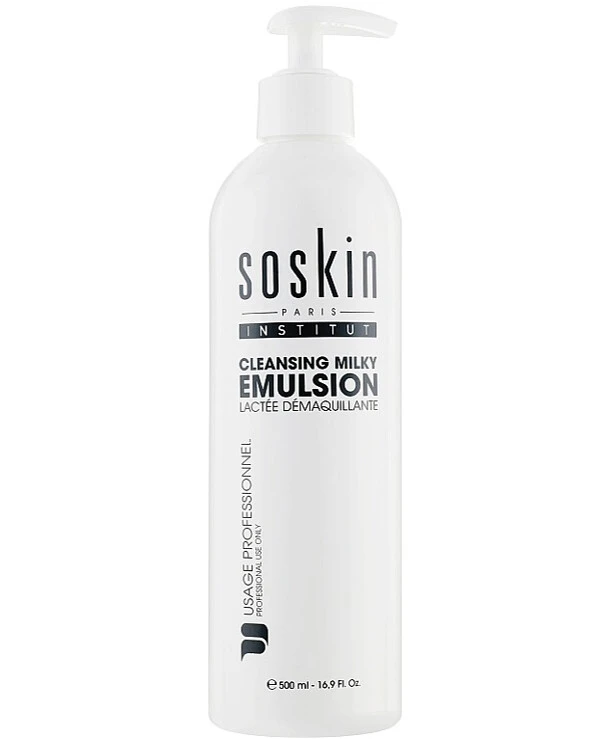 Soskin - Очищающее эмульсионное молочко для лица Cleansing Milky Emulsion 500 мл