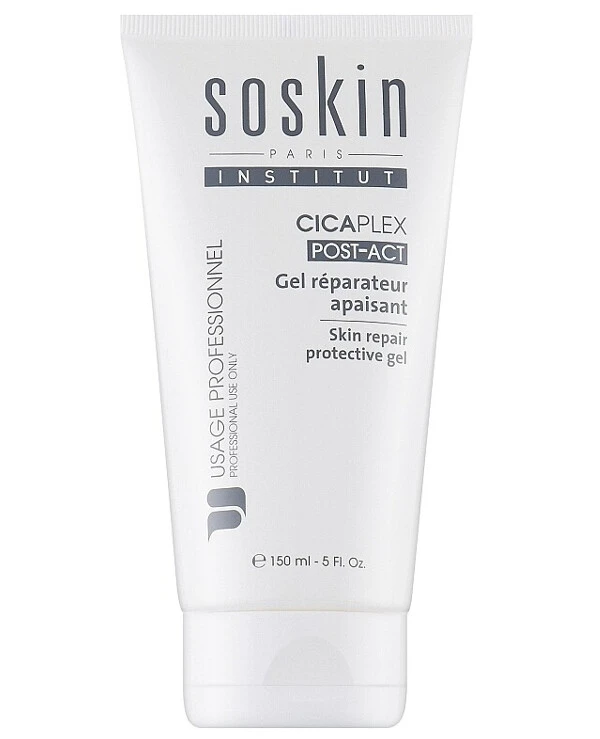 Soskin Успокаивающий и восстанавливающий гель для лица | Cicaplex Forte Skin Repair Protective Care фото, цена, купить