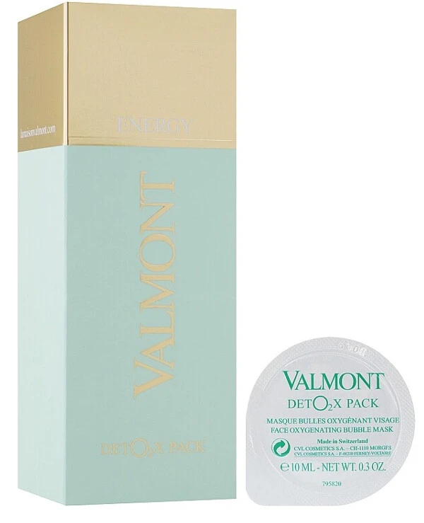 Valmont - Детокс-маска Кислородный уход Deto2X Pack 10 мл х 6 шт