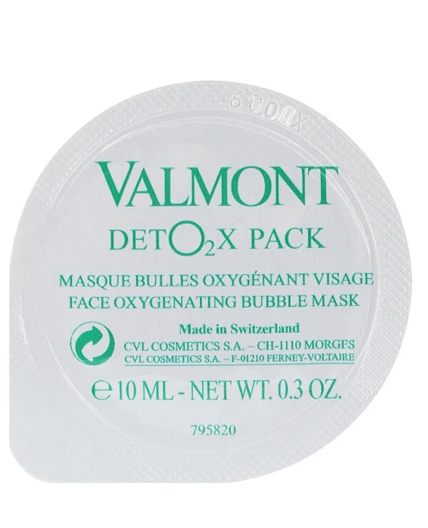 Valmont - Детокс-маска Кислородный уход Deto2X Pack 10 мл х 6 шт back
