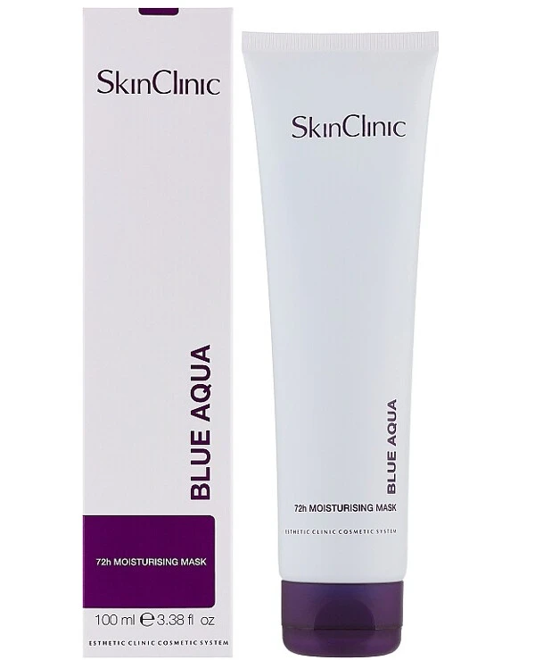 SkinClinic - Intensive facial hydration mask Blue Aqua 100ml back