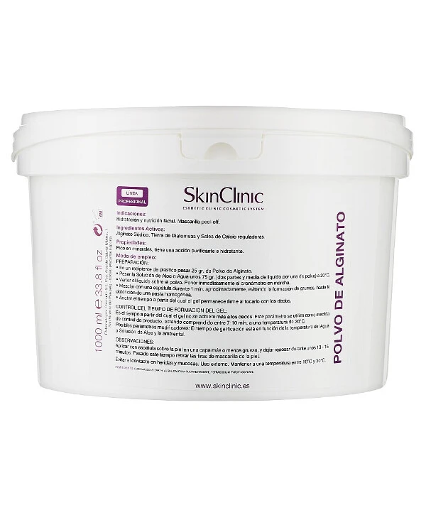 SkinClinic - Alginate face mask Alginate Powder 1000ml