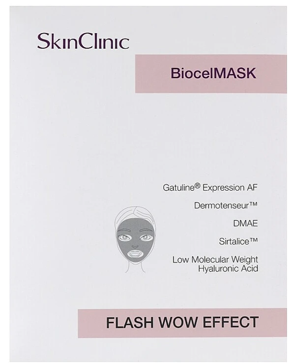SkinClinic - Биомаска с ВАУ-эффектом Biomask Flash Wow Effect 20 г