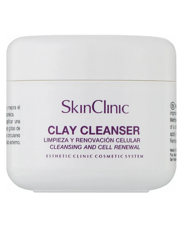 SkinClinic - Renewing brightening face mask with mandelic and AHA acids Clay Cleanser 90 g