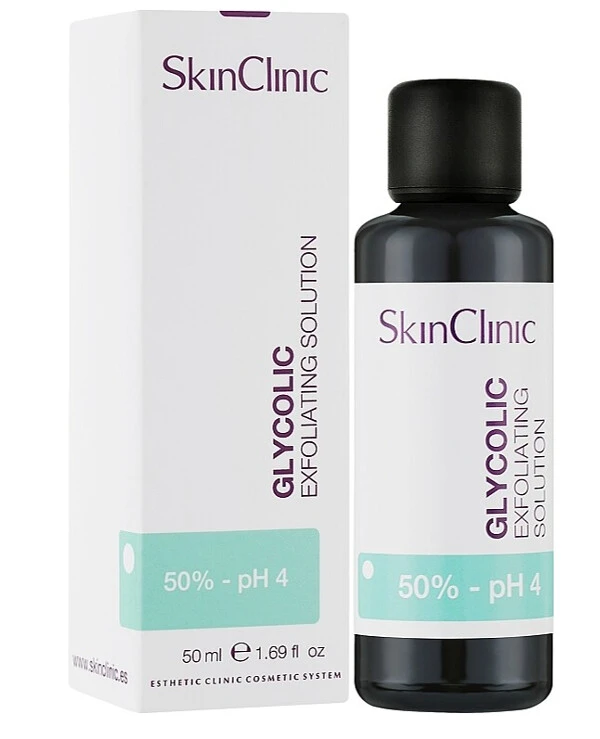 SkinClinic - Chemical peeling Glycolic Glycolic Exfoliating Solution 50%, 50ml back