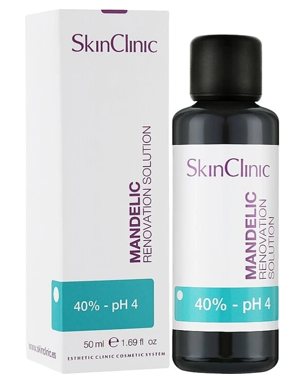 SkinClinic - Химический пилинг Миндальный 40%, pH 4 Mandelic Renovation Solution 40%, 50 мл back