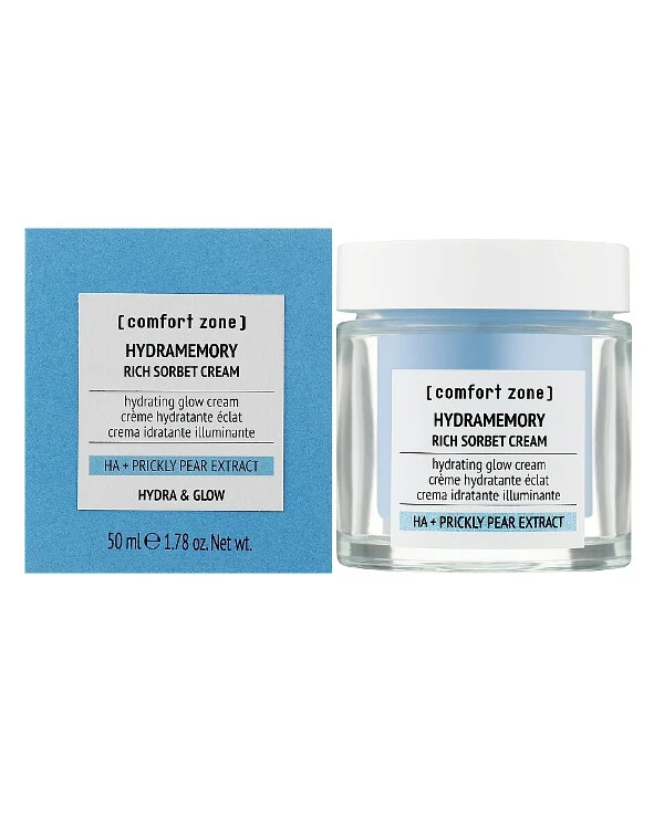 Comfort Zone - Насыщенный крем-сорбет для глубокого увлажнения и сияния Hydramemory Rich Sorbet Cream 50 мл back