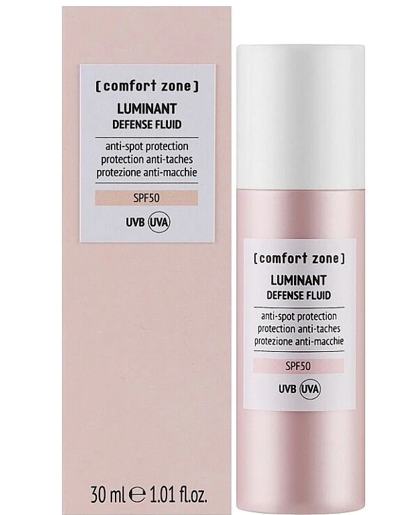 Comfort Zone - Захисний флюїд проти пігментації з SPF 50 Luminant Defense Fluid 30 мл back