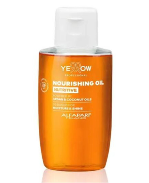 Yellow - Nourishing hair oil Argan and Coconut Nourishing Oil 100ml