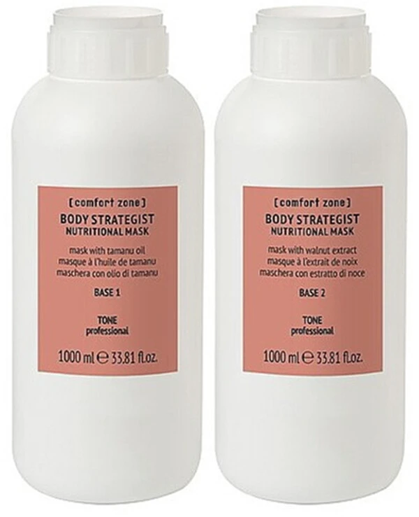 Comfort Zone - Two-phase body mask Body Strategist Nutritional Mask Base 1 + Base 2 1000ml * 2